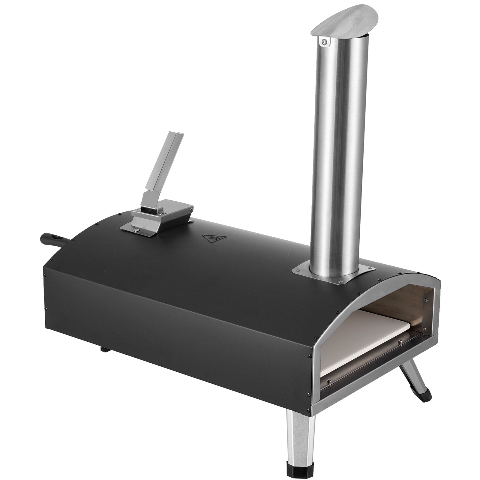 VEVOR 12" Wood Fired Pizza Oven – Portable Pellet Pizza Oven with Pizza Stone & Carry Bag