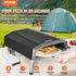 VEVOR 16" Gas Pizza Oven with Rotating Pizza Stone – Portable Stainless Steel Outdoor Pizza Oven