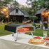 VEVOR 16" Gas Pizza Oven with Rotating Pizza Stone – Portable Stainless Steel Outdoor Pizza Oven