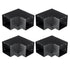 Pergola Bracket Kit 152x152mm, 4pcs 3-Way Heavy Duty Corner Bracket Woodworks DIY Post Base Kit, Easy Installation Wooden Beams for Gazebos, Patio Pergolas, Log Cabin Outdoor Pergola Hardware