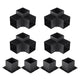 Pergola Bracket Kit 152.4 x 152.4 mm, 8pcs 3-Way Heavy Duty Corner Bracket Woodworks DIY Post Base, Easy Installation Wooden Beams for Gazebos, Patio Pergolas, Log Cabin Outdoor Pergola Hardware