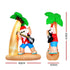 Jingle Jollys Christmas Inflatable Santa Guitar 2.1M Led Illuminated Decorations | Outdoorium