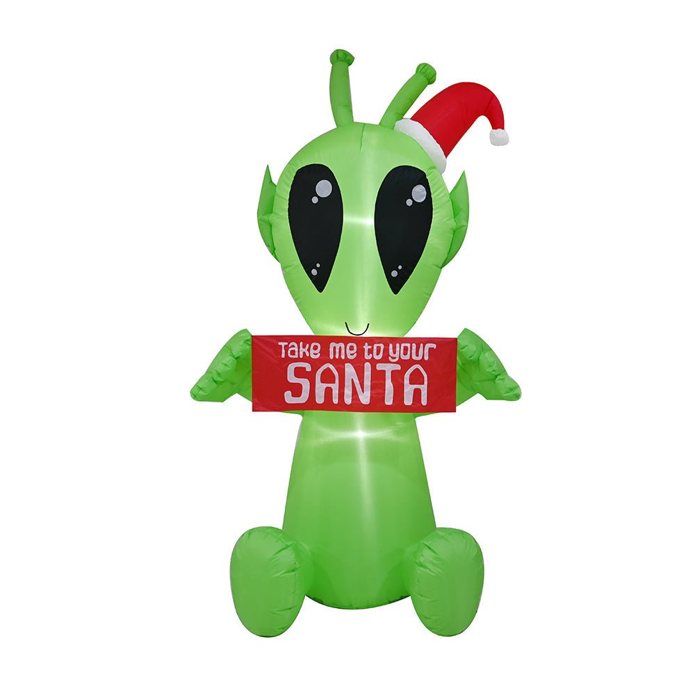 Airpower Christmas Alien 210cm - Outdoorium