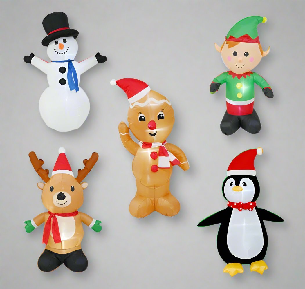 Airpower Christmas Character 120cm Assorted - Elf - Outdoorium