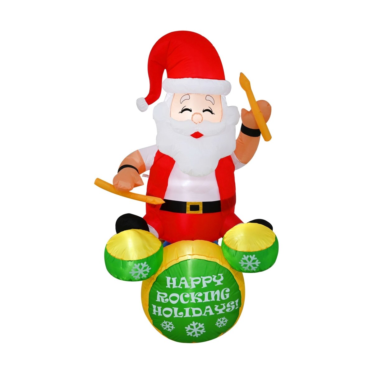 Airpower Christmas Rocker 180cm Santa - Outdoorium