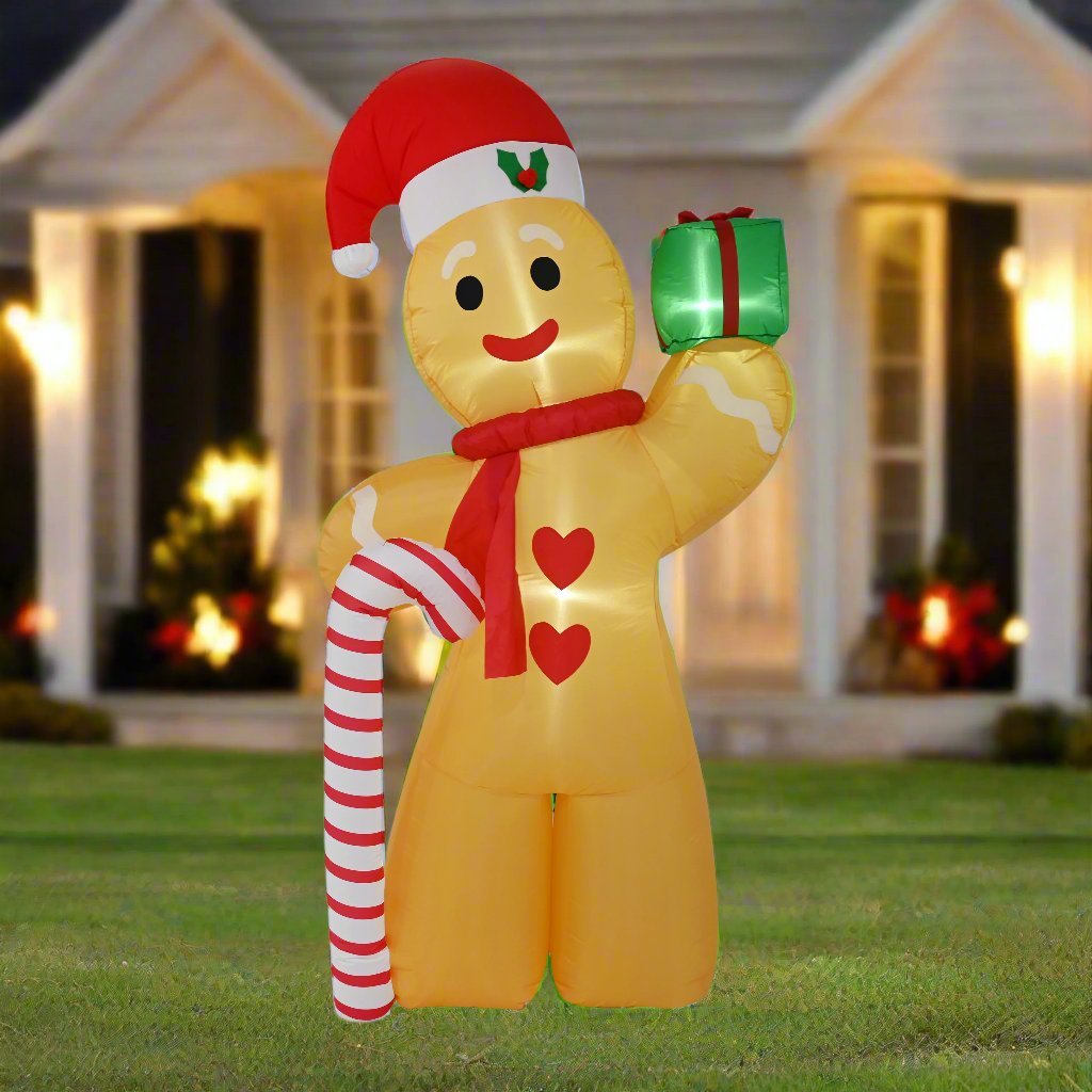 Airpower Gingerbreadman with Cane 240cm - Outdoorium