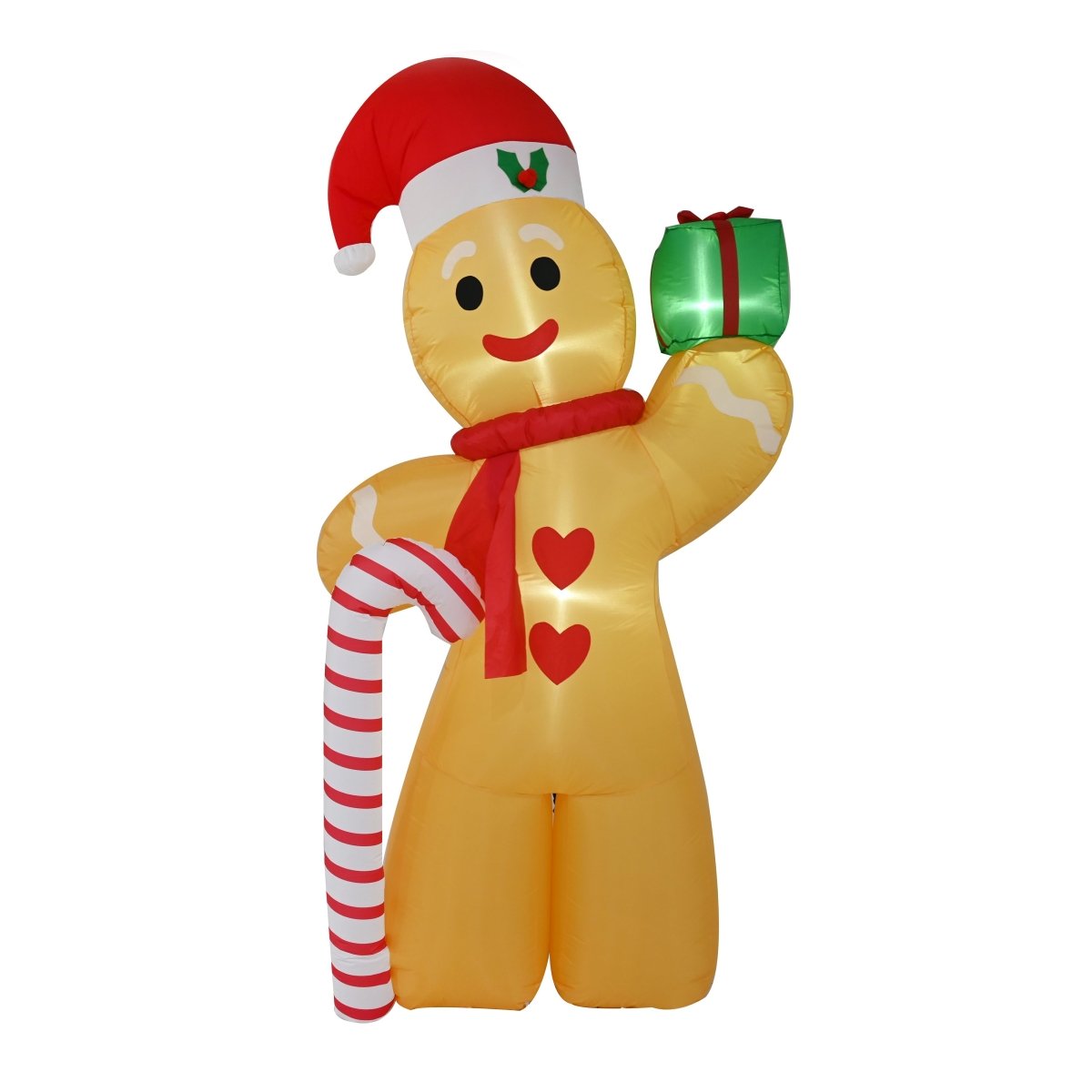 Airpower Gingerbreadman with Cane 240cm - Outdoorium