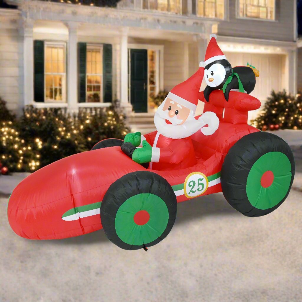 Airpower Santa Race Car 225cm - Outdoorium