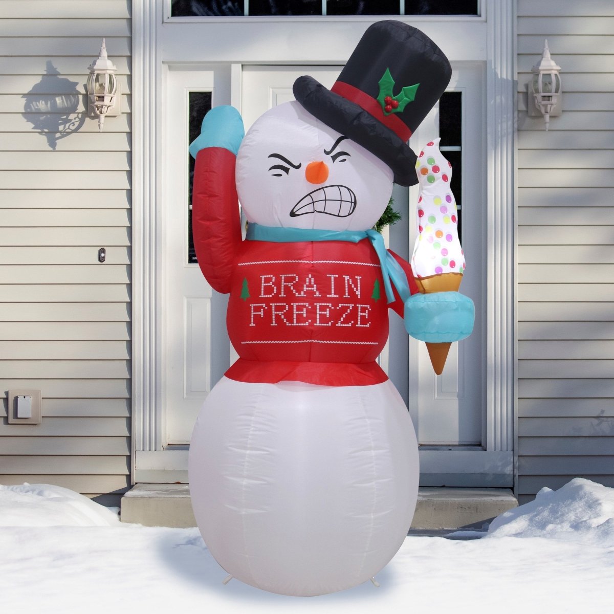 Airpower Shaking Freeze Snowman 180cm - Outdoorium