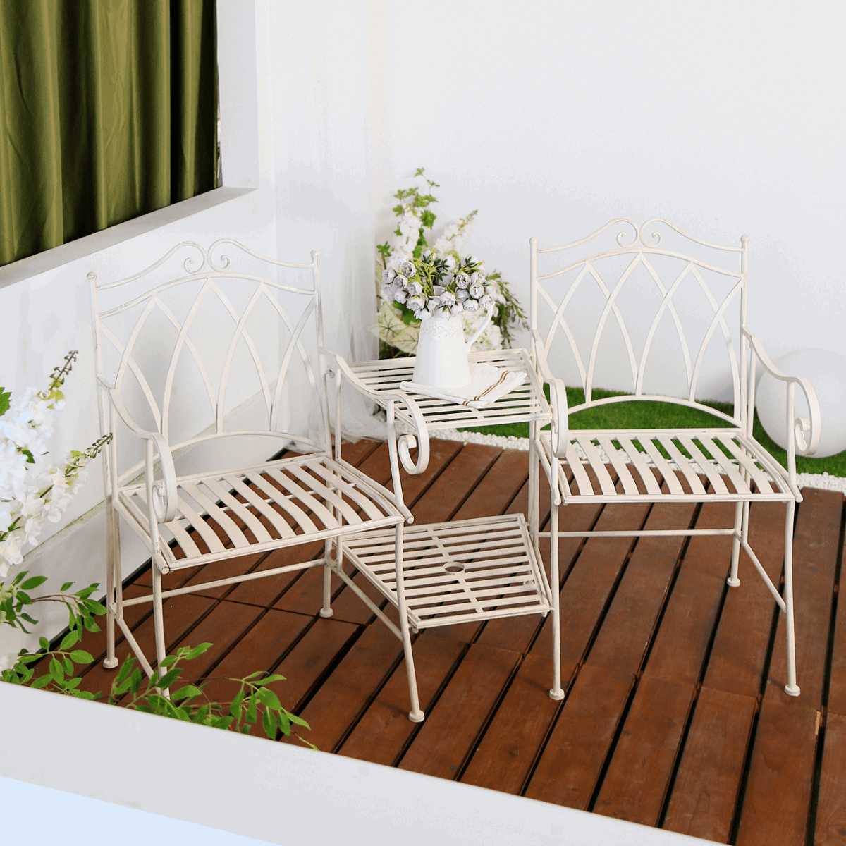 Alberche Outdoor 2 Person Lounge Set | Furniture > Outdoor > Outdoor Sofas & Lounge Sets