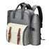 Alfresco 4 Person Picnic Basket Set Backpack Bag Insulated Grey - Outdoorium