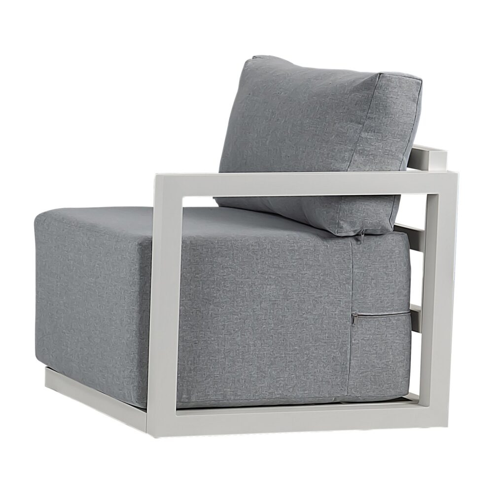 Alfresco 7 - Seat Garden Lounge Set – Charcoal Grey - Outdoorium