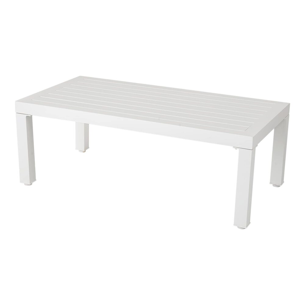 Alfresco 7 - Seat Garden Lounge Set – White - Outdoorium