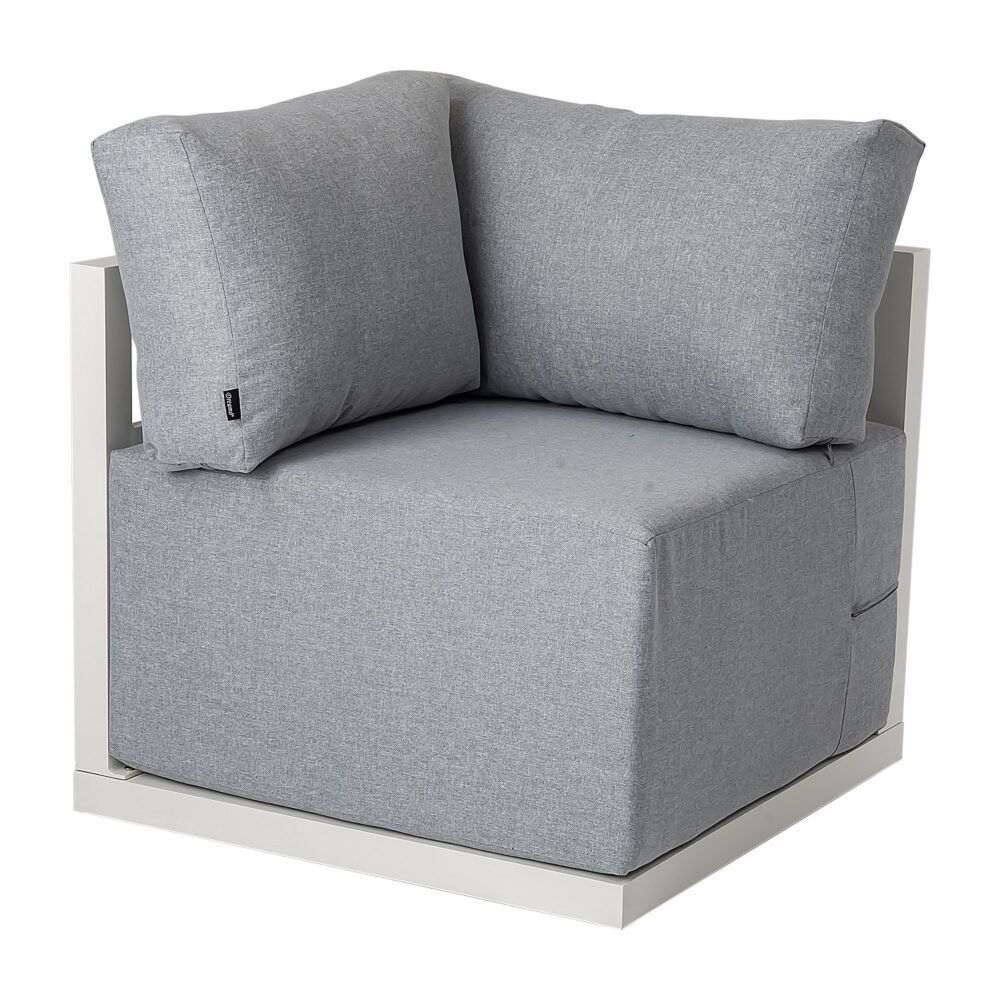 Alfresco Contemporary All-Weather Lounge Set – White | Furniture > Outdoor
