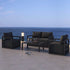 Alfresco Serenity Outdoor Lounge Set – Charcoal Grey | Outdoorium