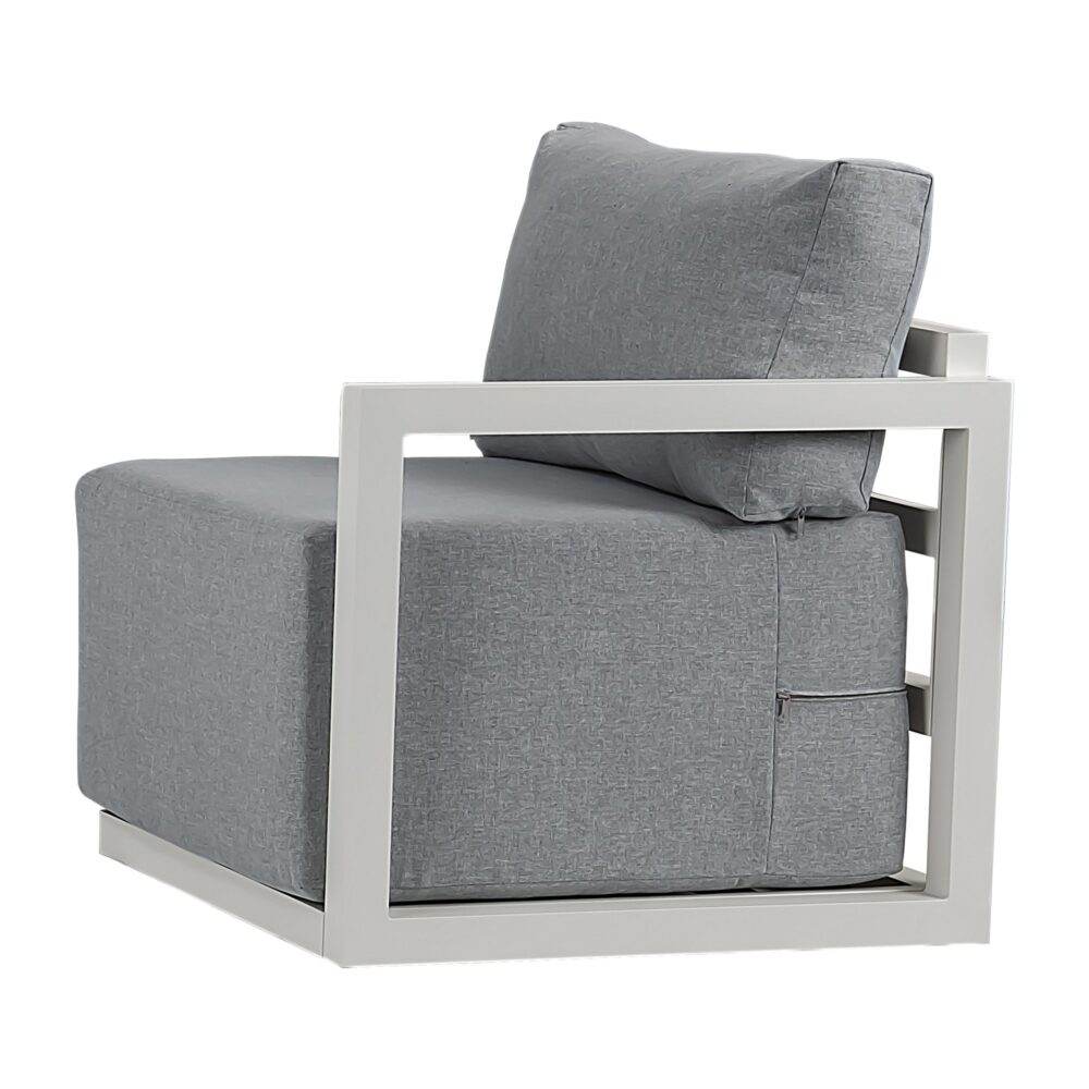 Alfresco Serenity Outdoor Lounge Set – Charcoal Grey | Outdoorium