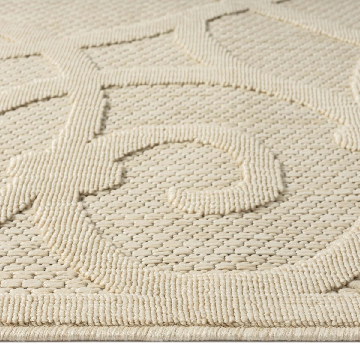 Alpha Outdoor Rug - Cream - 120x170 - Outdoorium