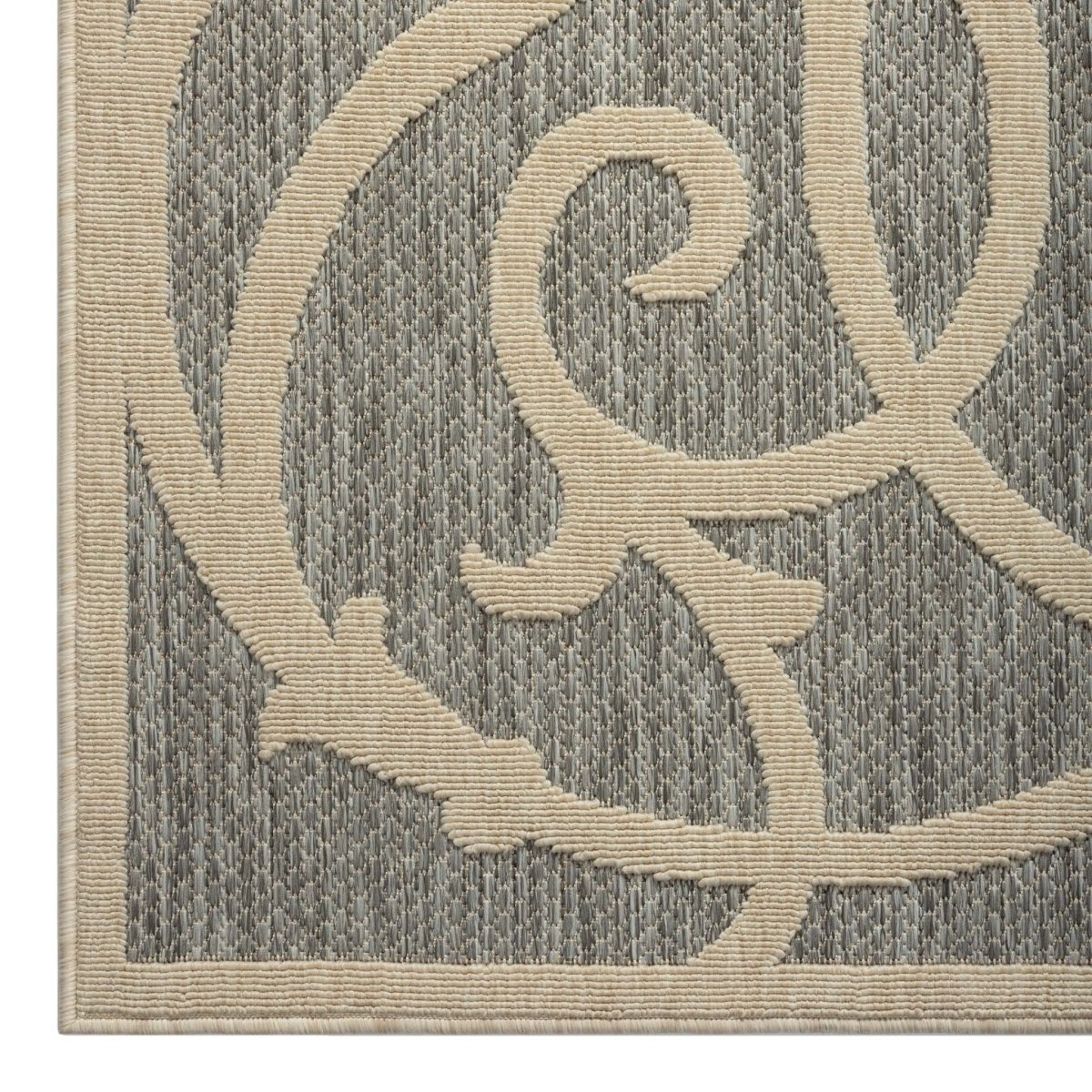 Alpha Outdoor Rug - Grey - 120x170 - Outdoorium