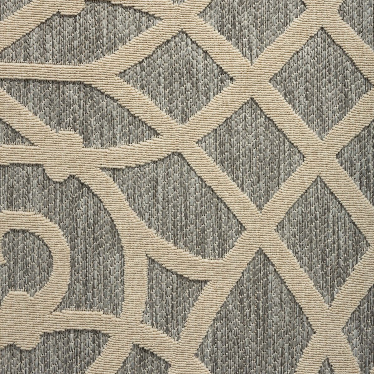 Alpha Outdoor Rug - Grey - 300x400 - Outdoorium