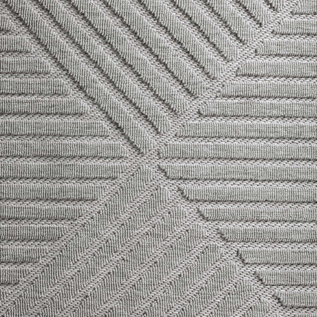 Alpha Outdoor Rug - Light Grey - 120x170 - Outdoorium