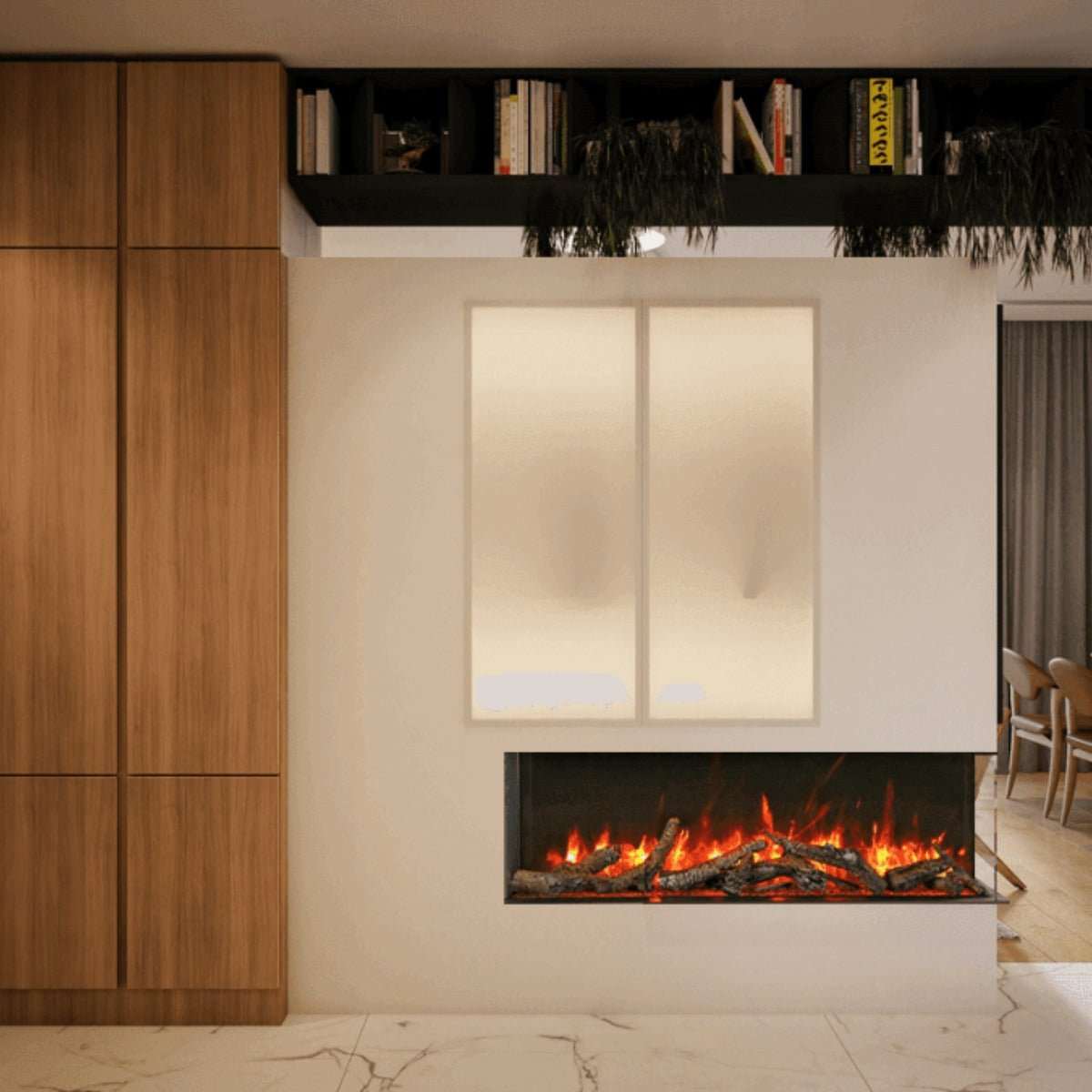 Amantii Amantii Tru View Slim Smart Electric Fireplace | Electric Fireplace