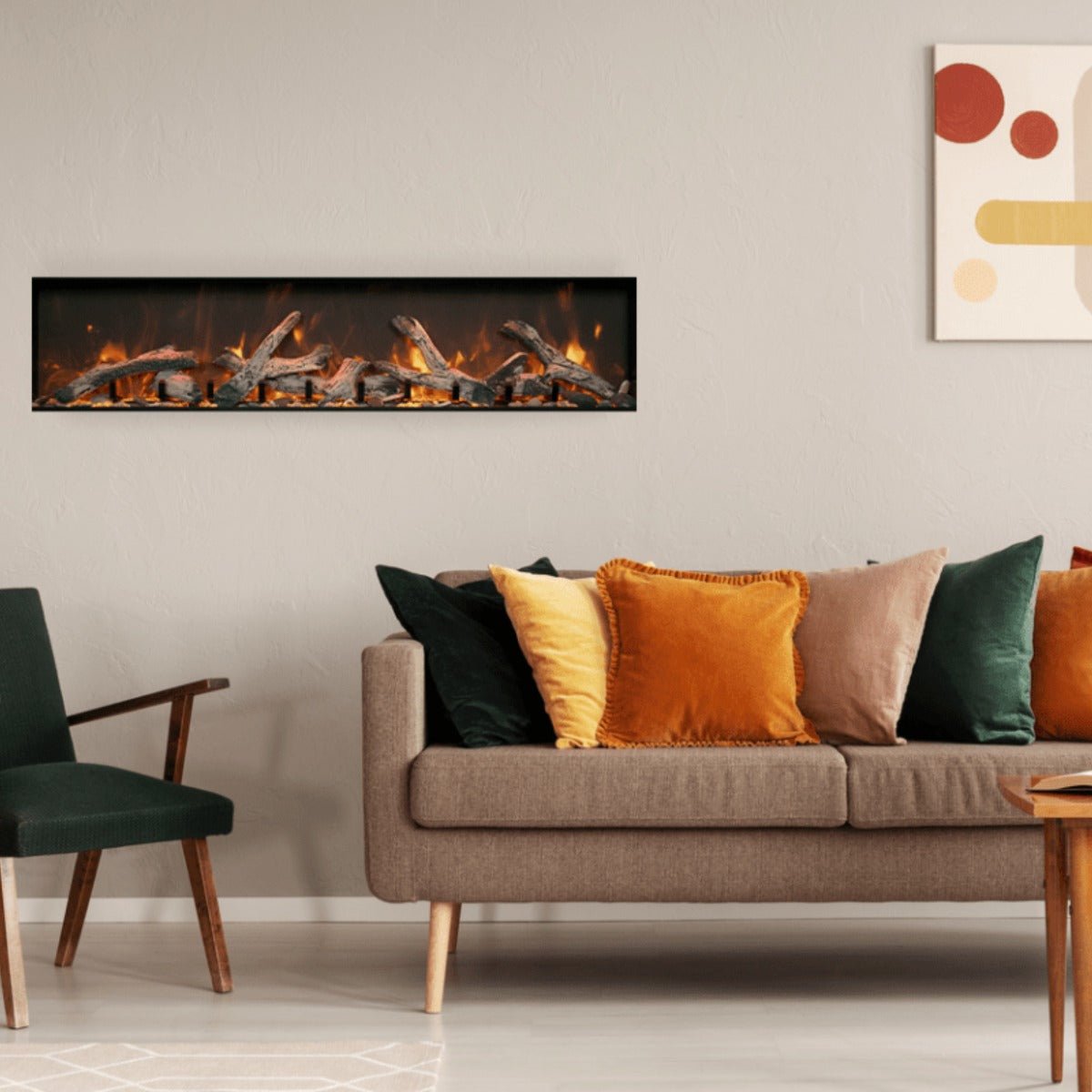 Amantii Panorama BI Deep XT Smart Electric fireplace - Outdoorium