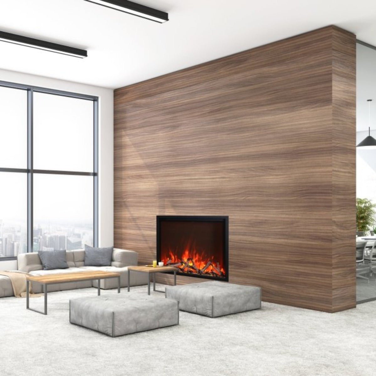 Amantii TRD Smart Electric Fireplace – Traditional Built - In Series | Outdoorium