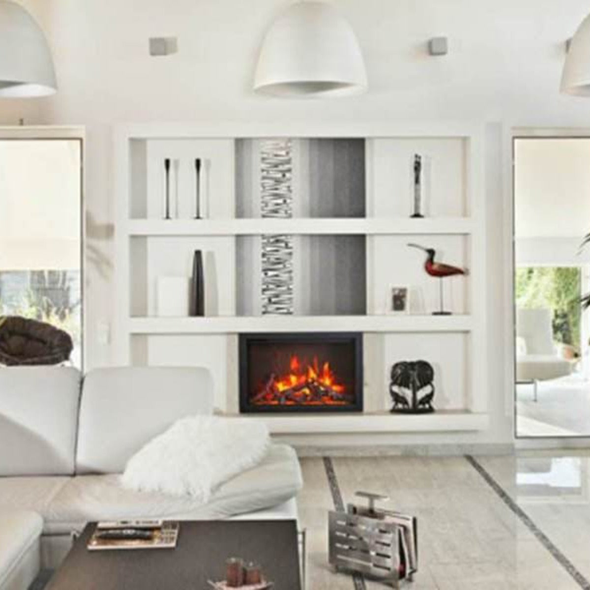 Amantii TRD Smart Electric Fireplace – Traditional Built-In Series