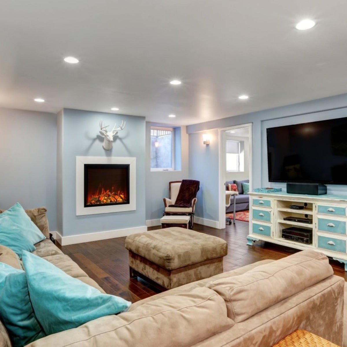 Amantii TRD Smart Electric Fireplace – Traditional Built - In Series | Outdoorium