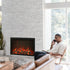 Amantii TRD Smart Electric Fireplace – Traditional Built-In Series