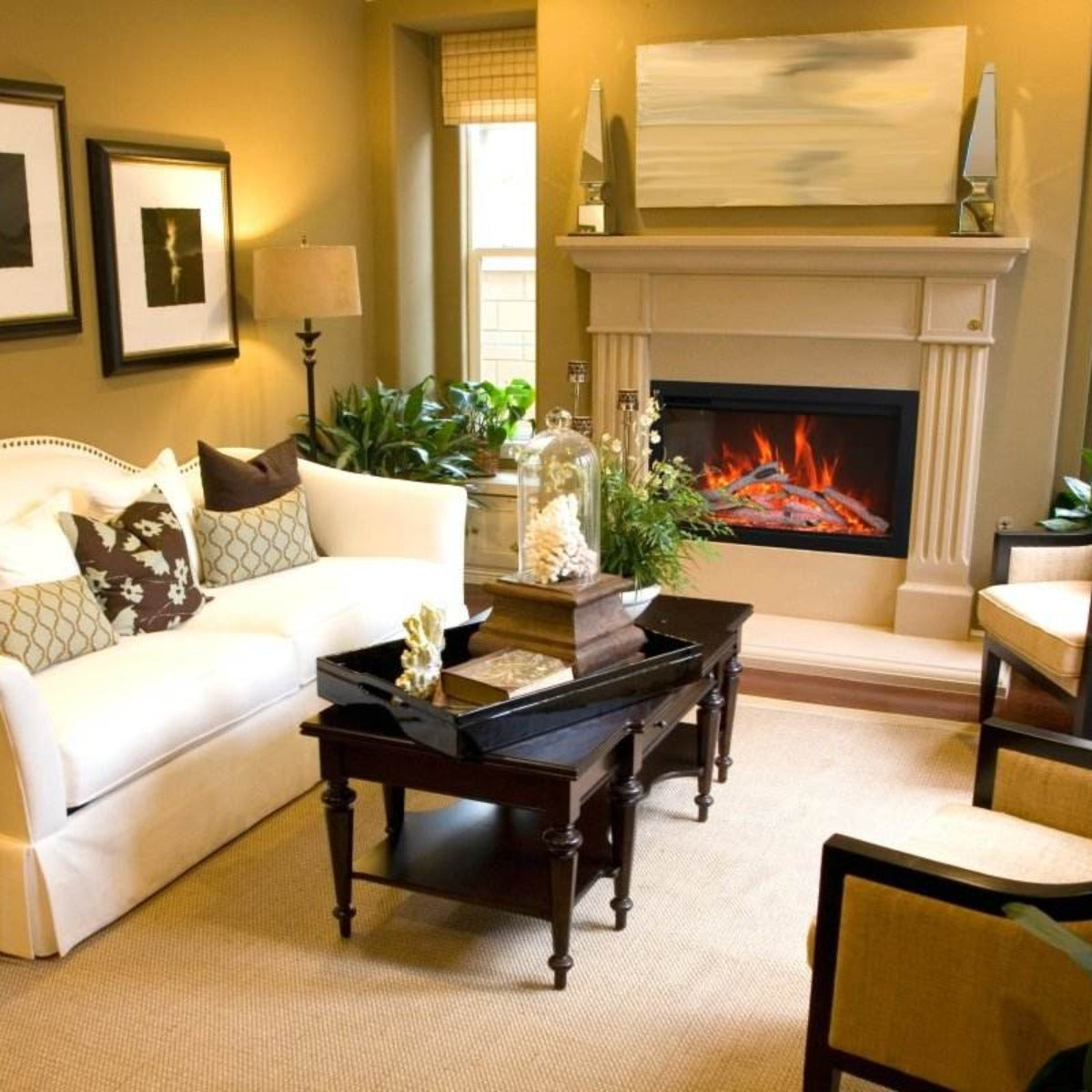 Amantii TRD Smart Electric Fireplace – Traditional Built-In Series