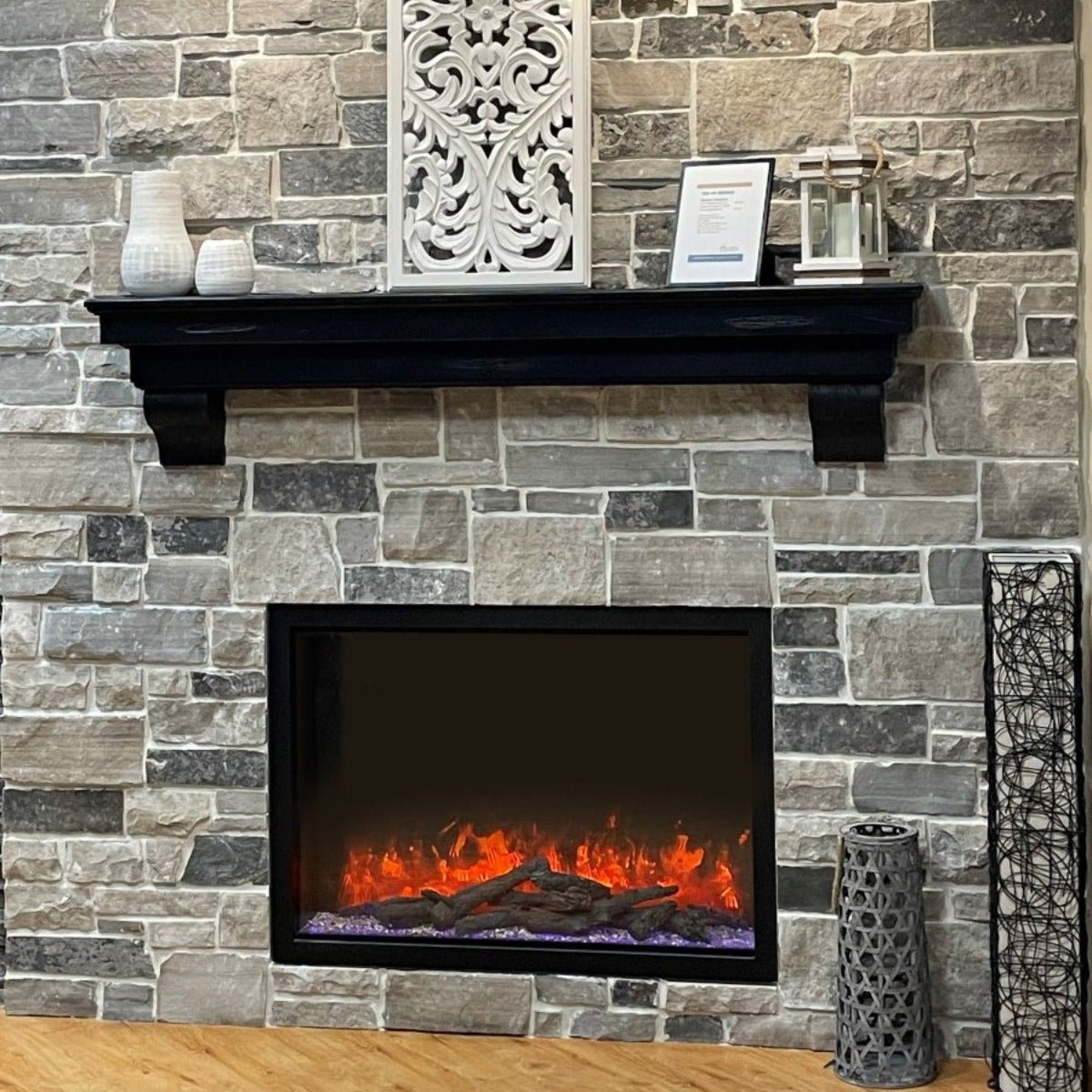 Amantii TRD Smart Electric Fireplace – Traditional Built - In Series - Outdoorium