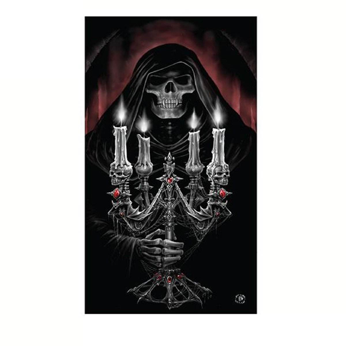 Anne Stokes Candelabra Beach Towel 75 x 150 cm | Outdoorium