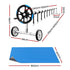 Aqua Buddy Pool Cover 600 Micron Solar Heat Blanket 8x4.2m w/ 5.55m Roller Blue | Outdoorium