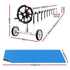 Aqua Buddy Pool Cover 600 Micron Solar Heat Blanket LDPE 10.5x4.2m w/ 5.55m Roller | Outdoorium