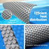 Aqua Buddy Pool Cover 600 Micron Solar Heat Blanket LDPE 10.5x4.2m w/ 5.55m Roller | Outdoorium