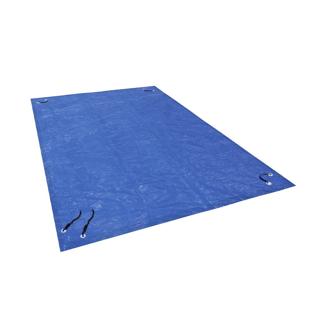 Aquabuddy Pool Cover 3x2m Above-ground Swimming Pool Blanket Blue - Outdoorium