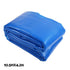 Aquabuddy Pool Cover 500 Micron 10.5x4.2m Silver Swimming Pool Solar Blanket 5.5m Blue Roller - Outdoorium