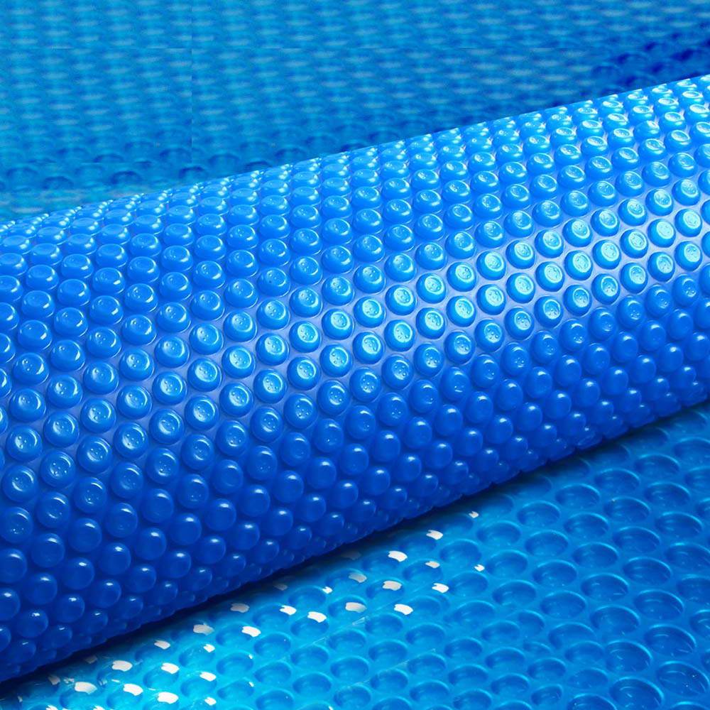 Aquabuddy Pool Cover 500 Micron 8x4.2m Swimming Pool Solar Blanket Blue | Outdoorium