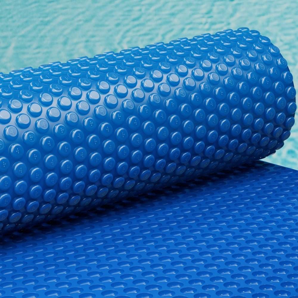 Aqua Buddy Pool Cover 600 Micron 6.5x3m Swimming Pool Solar Blanket Blue - Outdoorium