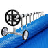 Aqua Buddy Pool Cover 600 Micron 6.5x3m w/ Roller 4m Swimming Pools Solar Blanket - Outdoorium