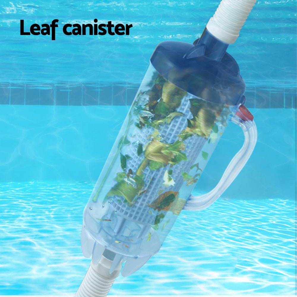 Aquabuddy Pool Leaf Canister Cleaner Suction Catcher In - ground Swimming Pools - Outdoorium