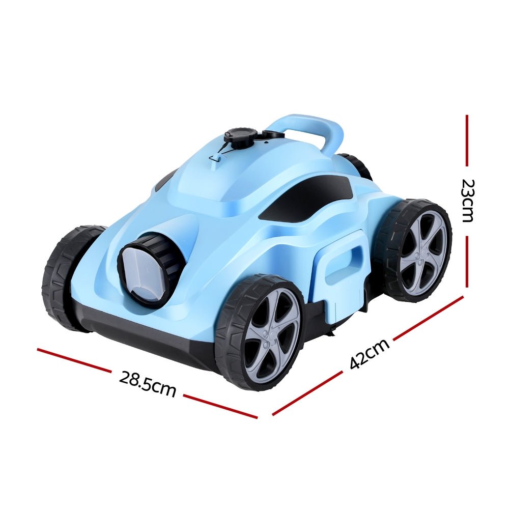 Aquabuddy Robotic Pool Cleaner Automatic Floor Vacuum Robot Swimming Cordless - Outdoorium