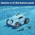 Aqua Buddy Robotic Pool Cleaner Automatic Floor Vacuum Robot Swimming Cordless - Outdoorium