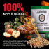 ASMOKE 100% Natural Apple Wood BBQ Smoker Pellets (2.27kg) - Premium Fruit Hardwood for Chicken & Pork | Home & Garden > BBQ > BBQs & Accessories