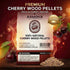 ASMOKE 100% Natural Cherry Wood BBQ Pellets (2.27kg) - Premium Fruit Hardwood for Smoker Grills & Cold Smoking | Home & Garden > BBQ > BBQs & Accessories