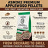 ASMOKE 20lbs Premium Apple Wood Pellets for Smoker & Grill – Natural Sweet Fruit Flavour BBQ Fuel for Chicken, Pork & Pizza Ovens | Home & Garden > BBQ