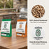 ASMOKE 4-Piece Premium Wood Pellet Variety Pack - Oak & Apple (2x Oak, 2x Apple) | Home & Garden > BBQ > BBQs & Accessories