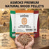 ASMOKE Essential Portable Smart Pellet Grill & Smoker + Assorted Flavors 20LBs (9kg) Premium Wood Pellets (Oak/Cherry/Apple) | Home & Garden > BBQ > BBQs & Accessories