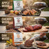 ASMOKE Essential Portable Smart Pellet Grill & Smoker + Assorted Flavors 20LBs (9kg) Premium Wood Pellets (Oak/Cherry/Apple) | Home & Garden > BBQ > BBQs & Accessories